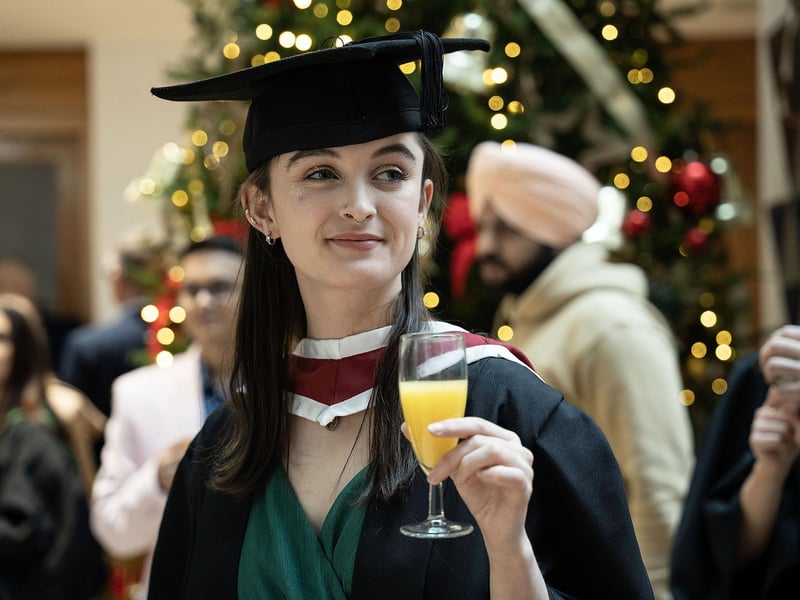 Winter graduations at Magee.
