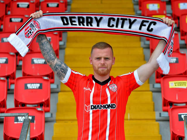 Derry City defender Mark Connolly is expected to make his 50th appearance for the club in Drogheda.