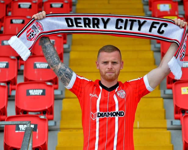 Derry City defender Mark Connolly is expected to make his 50th appearance for the club in Drogheda.