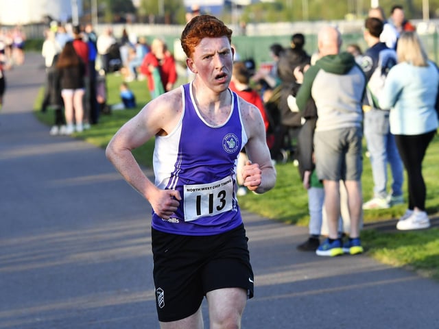 Foyle Valley’s Kieran Logue.  Photo: George Sweeney