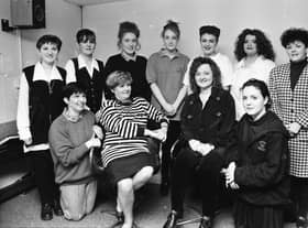 Staff from Derry's Hairite hairdressing salon.