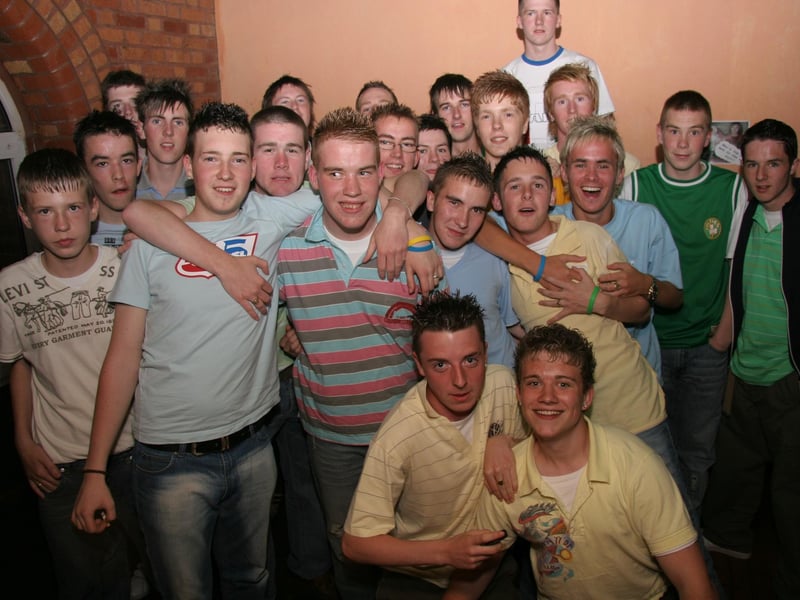 Parties in Derry in July 2005.