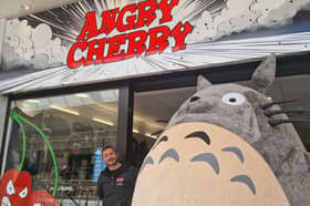 Peter Crossan and Totoro.