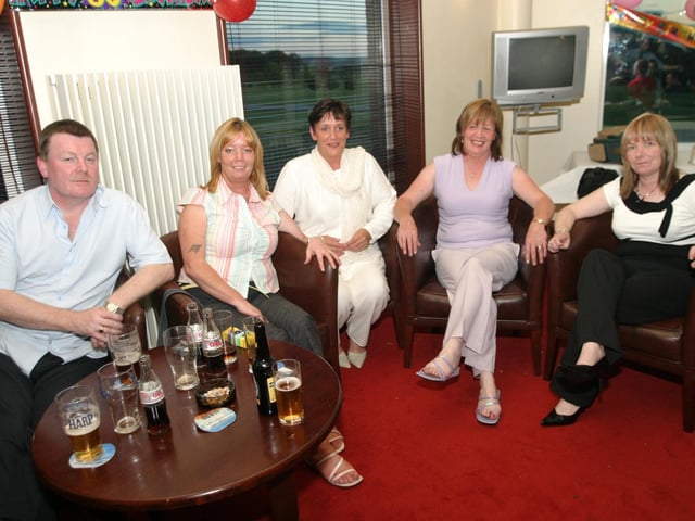 Patricia's 50th birthday party.