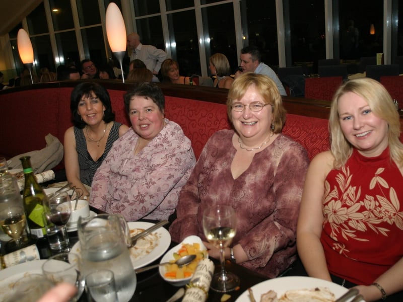 Christmas parties in Derry in December 2003.