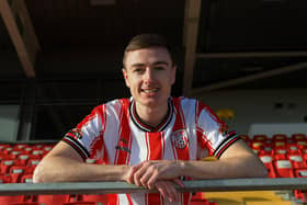 Daniel Kelly can't wait for his Derry City debut. Photo: George Sweeney