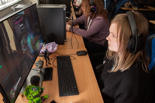 E-Sports student Riley Canavan takes part in the 12 hour gameathon at North West Regional College's Strand Road campus. 
