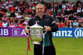 Doire Trasna coach/referee Alan Nash who has been named County Derry’s 2024 recipient of the Volunteer in Sport Award. Photo: George Sweeney.  DER2321GS – 199