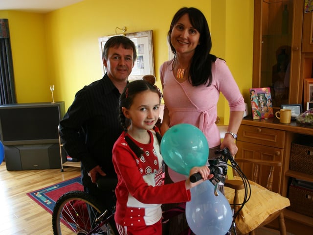 Parties and celebrations in April 2005: Shannon O'Neill.