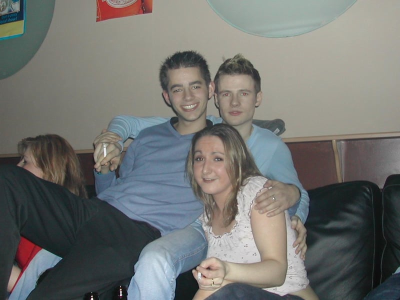 A night out at Pepes back in February 2003.