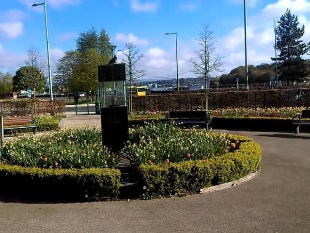 The Peace Flame in Derry city centre, unveiled back in 2013 with Martin Luther King III, son of American civil rights leader, Martin Luther King among those attending its launch.