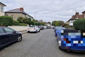 Cars parked in Aberfoyle Crescent off Duncreggan Road last year.