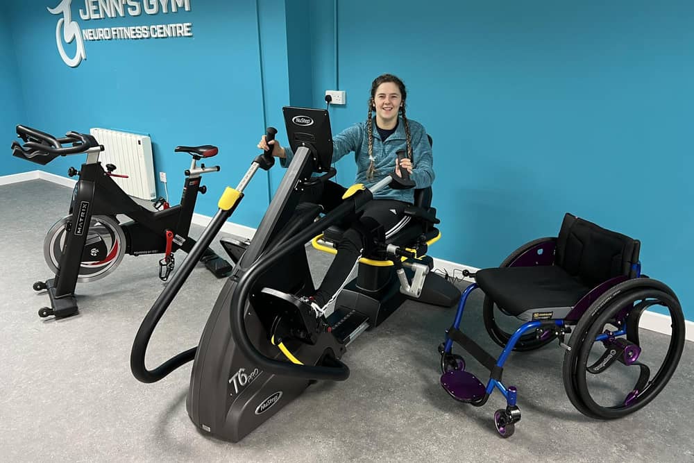 Jennifer Smyth pictured at the new gym in Maydown.