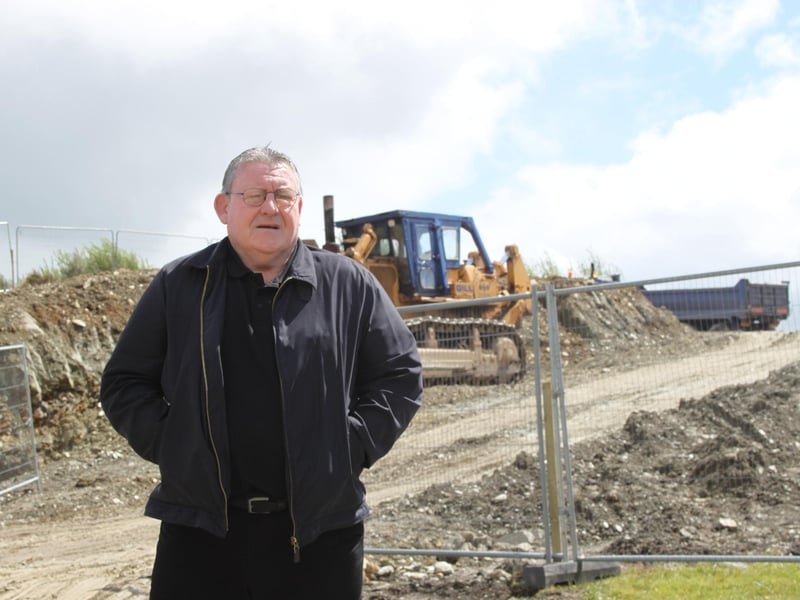 Sinn Fein Councillor Tony Hassan.
