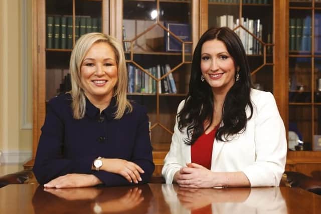 First Minister Michelle O'Neill and Deputy First Minister Emma Little-Pengelly