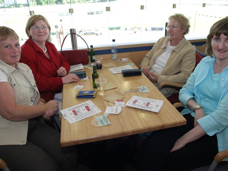 A night out at the Lifford dog track in July 2004.