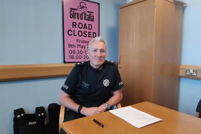 Derry and Strabane Police Commander Nigel Goddard