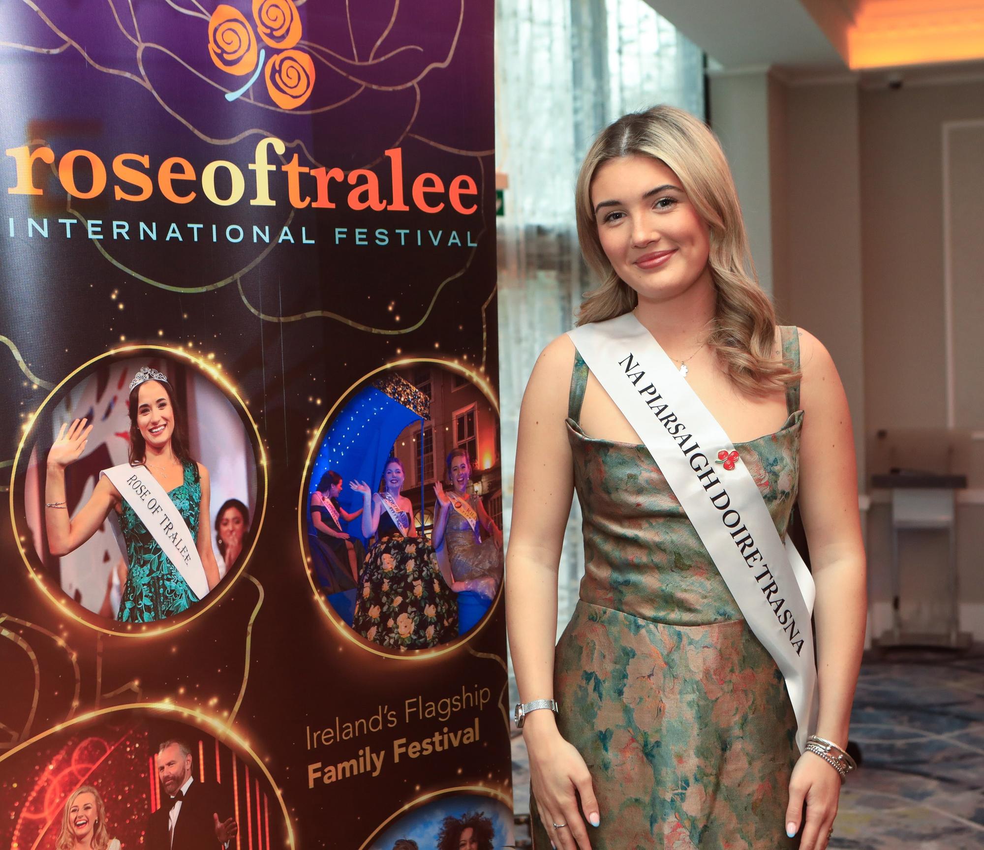 Cará Hamilton, winner (Na Piarsaigh Doire Trasna, sponsor) at the Derry Rose of Tralee selection held in the Everglades Hotel.  Cará will go forward to the Rose of Tralee International Festival (Photo - Tom Heaney, nwpresspics)