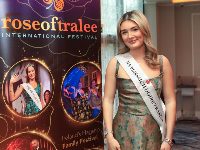 Cará Hamilton, winner (Na Piarsaigh Doire Trasna, sponsor) at the Derry Rose of Tralee selection held in the Everglades Hotel. Cará will go forward to the Rose of Tralee International Festival (Photo - Tom Heaney, nwpresspics)