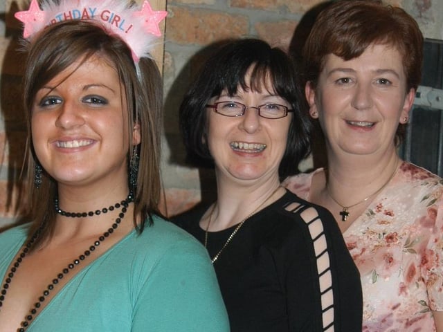 Parties and celebrations in March 2005: Andrea Fallon.