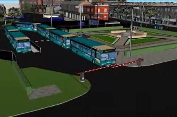 The park will become a car park for some bus services.