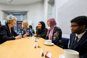 President Catherine Connolly visited Youth Action Northern Ireland, Peace and Reconciliation Centre, at St. Columb’s Park House during her first official visit to Derry last week.