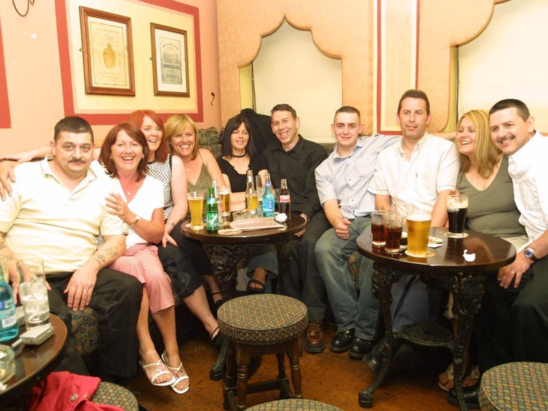 Pictures of Derry people partying in June and July 2003