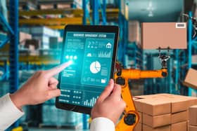 Smart robot arm systems for innovative warehouse technology.