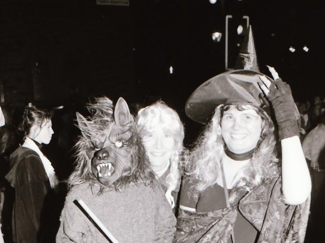 Derry folks dressed up for Halloween night, back in October 1994.