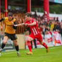 Derry City winger Ryan Graydon, in action against Sligo Rovers, is set for a move to Fleetwood Town.