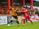 Derry City winger Ryan Graydon, in action against Sligo Rovers, is set for a move to Fleetwood Town.