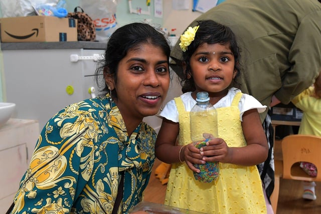 Tanya, aged two, pictured with her mum Ranjani at the recent Action for Children’s ‘Top of the Tots’ event held at the Ebrington premises. Photo: George Sweeney. DER2331GS – 79
