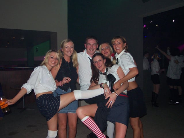 School Days at Sugar nightclub back in 2002.