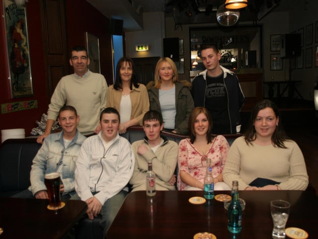 Parties and celebrations in Derry back in 2004: Chris Carr.