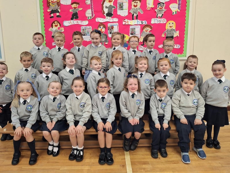 Mrs Catherine Hegarty's 1CH class, Sacred Heart Primary School.