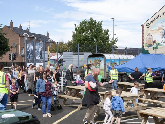 Gates open at Saturday's Féile 23 'The Big Bog BBQ' at Pilot's Row Centre, Derry.