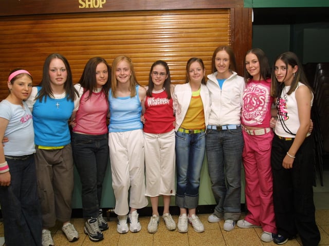 Tanya Gallagher, Emma Louise Gallagher, Rebecca Campbell, Sinead Meenan, Sarah Higgins, Rachel Doherty, Jennifer Doherty, Erin Hamilton, Chantel Quigley