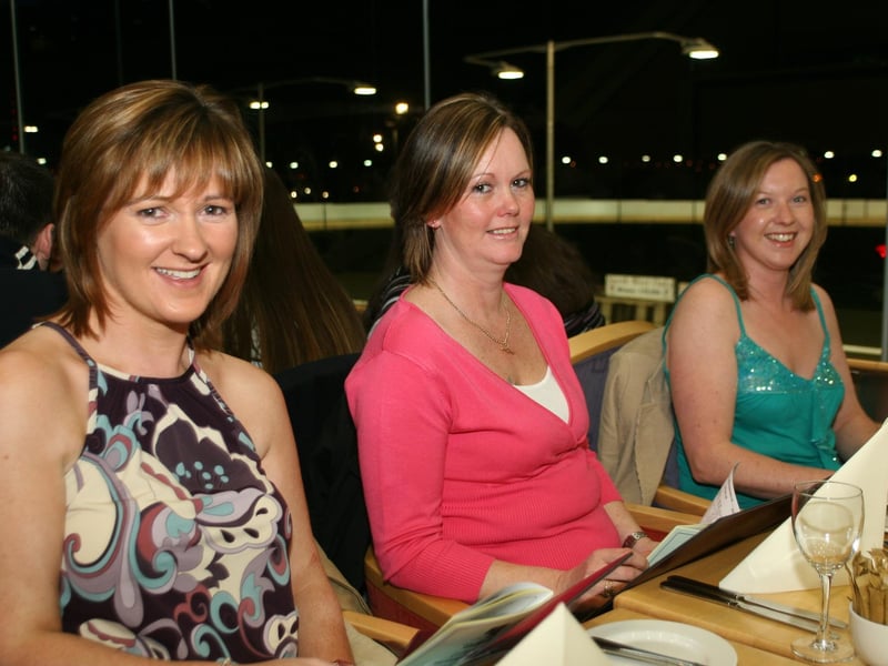 Folks out enjoying the Lifford Races back in January 2005.