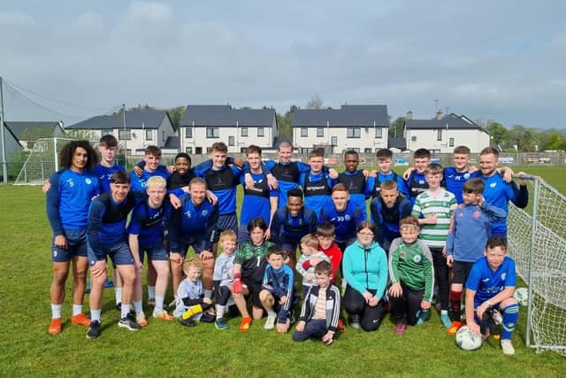 Rathmullan Celtic players pictured ahead of the 2024 ONeills Foyle Cup tournament which kicks off in Derry on July 15th,