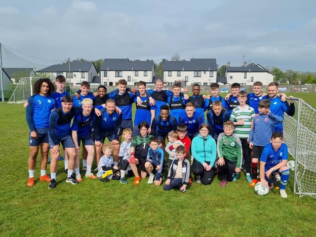 Rathmullan Celtic players pictured ahead of the 2024 ONeills Foyle Cup tournament which kicks off in Derry on July 15th,