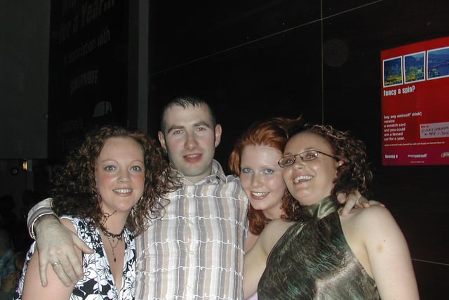 Bernadette Friel, Tommy McMenamin, Leona O'Donnell and Michaela Merritt.