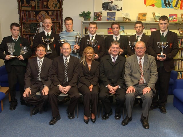 Derry and Donegal secondary school pupils in October 2003