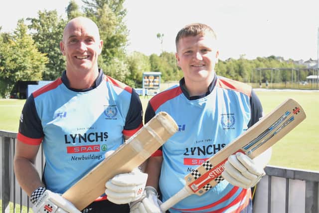 Newbuildings batsmen Gareth McKeegan and Jason Dunn both scored centuries against Glendermott on Saturday