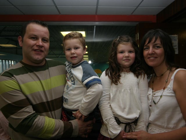 Adam's party with friends.