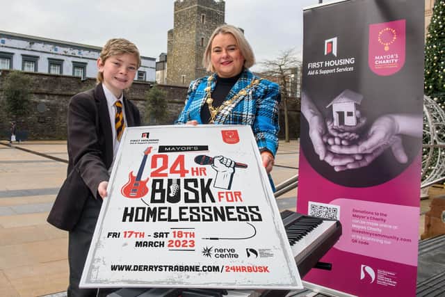 Mayor's 24 hour busk will start at 6pm on St Patrick's Day.