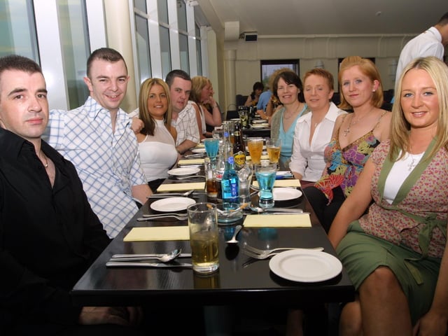 Ray Logue, John More, Lea O'Loughlin, Paddy McShane, Isobel Boucher, Helen Butler, Rachael Anderson and Edel Crawley