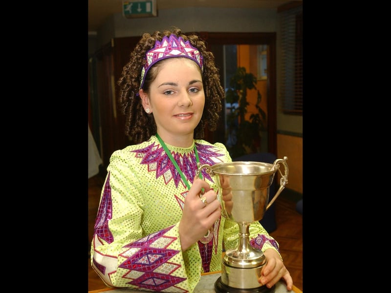 These Irish Dancing champions were featured in the 'Journal' in 2003 marking their achievements.