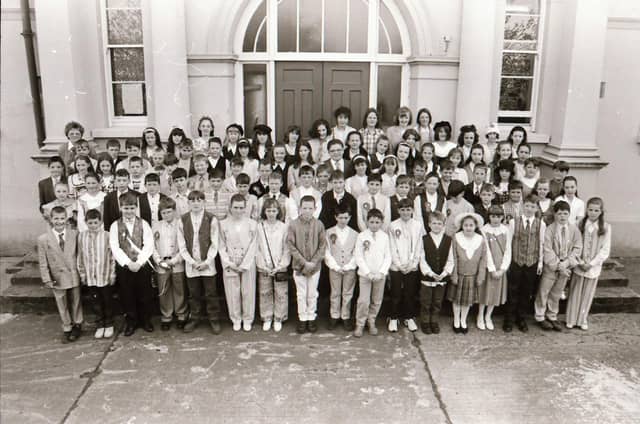 Confirmations from St. Columba's, Holy Child P.S, Chapel Road P.S, Dungiven Road P.S and Rosemount P.S back in 1995.
