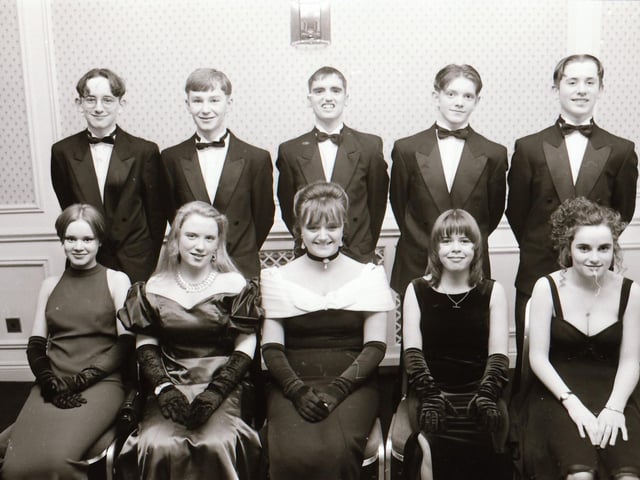 St Brecan's formal from January, 1995.
