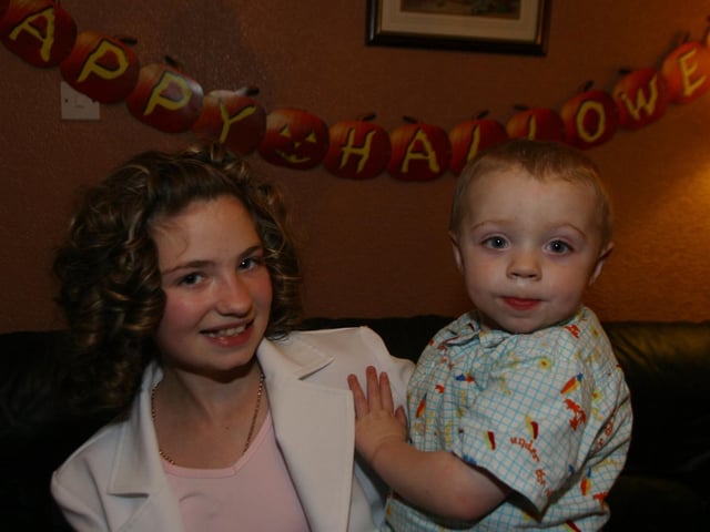 Birthday party for Stacy Rodgers, 20 years ago.
